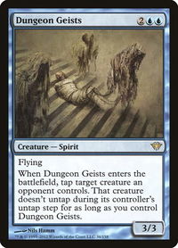 Dungeon Geists - Dark Ascension (DKA) #36 - Rare Magic: The Gathering Trading Card