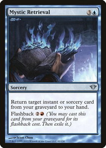 Mystic Retrieval - Dark Ascension (DKA) #42 - Uncommon Magic: The Gathering Trading Card