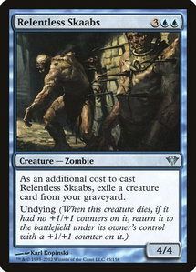 Relentless Skaabs - Dark Ascension (DKA) #45 - Uncommon Magic: The Gathering Trading Card