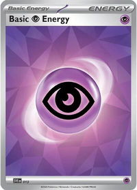 Basic Psychic Energy - 013 - SVE: Scarlet & Violet Energies (SVE) #013 - Common Pokémon Trading Card