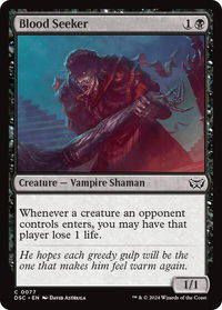 Blood Seeker - Commander: Duskmourn: House of Horror (DSC) #77 - Common Magic: The Gathering Trading Card
