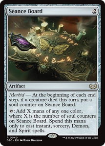 Seance Board - Commander: Duskmourn: House of Horror (DSC) #40 - Rare Magic: The Gathering Trading Card