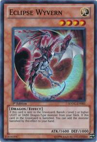 Eclipse Wyvern - Structure Deck: Dragons Collide (SDDC) #SDDC-EN003 - Super Rare YuGiOh Trading Card