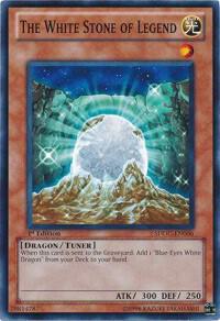 The White Stone of Legend trading card from Structure Deck: Dragons Collide The White Stone of Legend - Structure Deck: Dragons Collide YuGiOh trading card