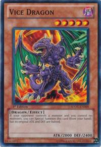 Vice Dragon trading card from Structure Deck: Dragons Collide Vice Dragon - Structure Deck: Dragons Collide YuGiOh trading card