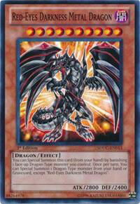 Red-Eyes Darkness Metal Dragon - Structure Deck: Dragons Collide (SDDC) #SDDC-EN013 - Common / Short Print YuGiOh Trading Card