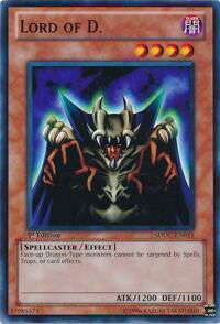 Lord of D. - Structure Deck: Dragons Collide (SDDC) #SDDC-EN015 - Common / Short Print YuGiOh Trading Card