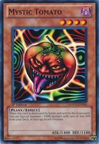 Mystic Tomato - Structure Deck: Dragons Collide (SDDC) #SDDC-EN016 - Common / Short Print YuGiOh Trading Card