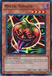 Mystic Tomato - Structure Deck: Dragons Collide (SDDC) #SDDC-EN016 - Common / Short Print YuGiOh Trading Card