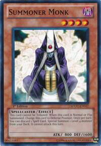 Summoner Monk - Structure Deck: Dragons Collide (SDDC) #SDDC-EN017 - Common / Short Print YuGiOh Trading Card