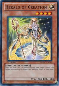 Herald of Creation - Structure Deck: Dragons Collide (SDDC) #SDDC-EN019 - Common / Short Print YuGiOh Trading Card