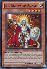 Jain, Lightsworn Paladin trading card from Structure Deck: Dragons Collide Jain, Lightsworn Paladin - Structure Deck: Dragons Collide YuGiOh trading card