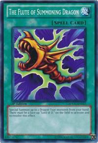 The Flute of Summoning Dragon trading card from Structure Deck: Dragons Collide The Flute of Summoning Dragon - Structure Deck: Dragons Collide YuGiOh trading card