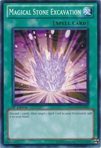 Magical Stone Excavation - Structure Deck: Dragons Collide (SDDC) #SDDC-EN030 - Common / Short Print YuGiOh Trading Card