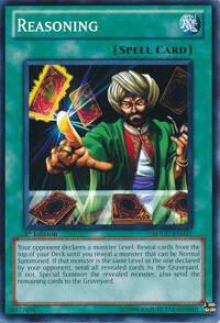 Reasoning - Structure Deck: Dragons Collide YuGiOh trading card