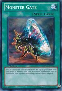 Monster Gate - Structure Deck: Dragons Collide (SDDC) #SDDC-EN032 - Common / Short Print YuGiOh Trading Card