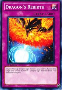 Dragon's Rebirth trading card from Structure Deck: Dragons Collide Dragon's Rebirth - Structure Deck: Dragons Collide YuGiOh trading card