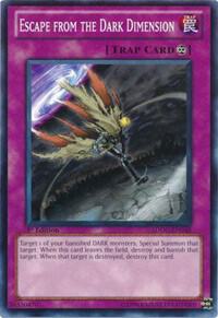 Escape from the Dark Dimension - Structure Deck: Dragons Collide YuGiOh trading card