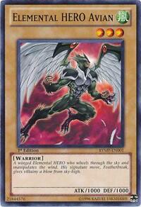 Elemental HERO Avian - Ra Yellow Mega Pack (RYMP) #RYMP-EN001 - Common / Short Print YuGiOh Trading Card