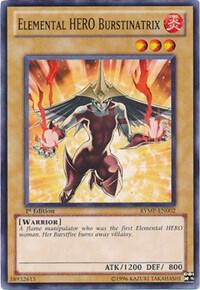 Elemental HERO Burstinatrix trading card from Ra Yellow Mega Pack Elemental HERO Burstinatrix - Ra Yellow Mega Pack YuGiOh trading card