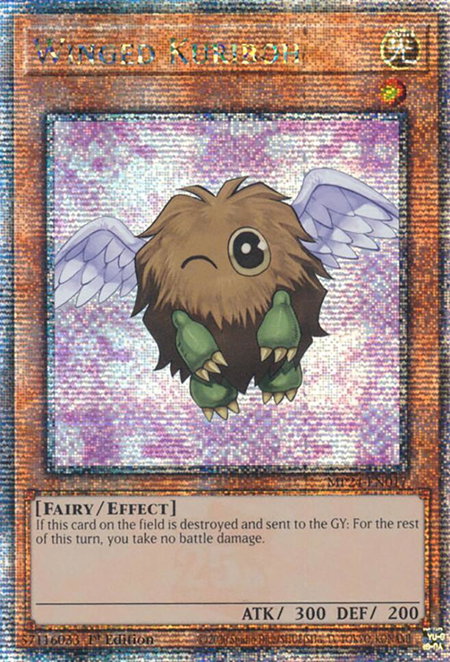 Winged Kuriboh (Quarter Century Secret Rare) - 25th Anniversary Tin: Dueling Mirrors YuGiOh trading card