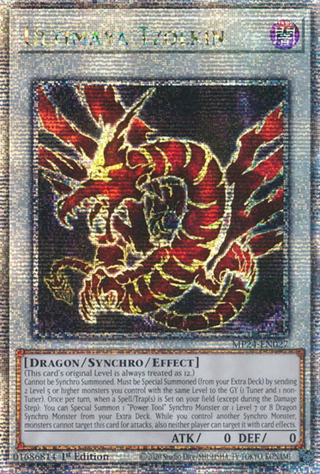 Ultimaya Tzolkin (Quarter Century Secret Rare) - 25th Anniversary Tin: Dueling Mirrors YuGiOh trading card