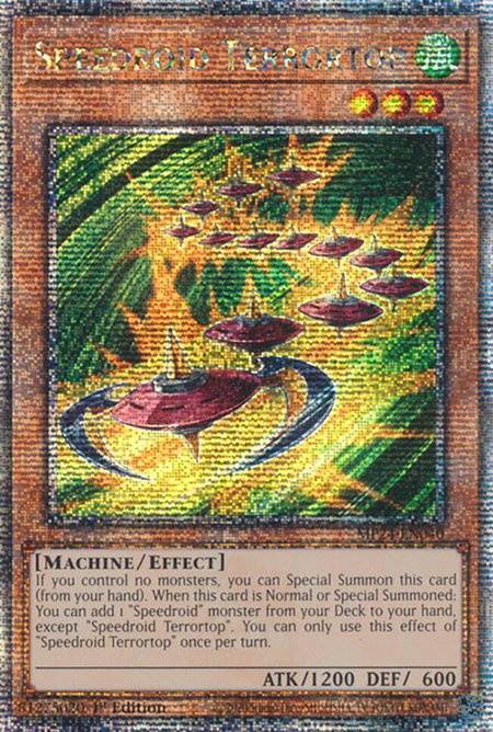 Speedroid Terrortop (Quarter Century Secret Rare) - 25th Anniversary Tin: Dueling Mirrors YuGiOh trading card