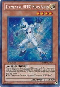 Elemental HERO Neos Alius - Ra Yellow Mega Pack (RYMP) #RYMP-EN010 - Secret Rare YuGiOh Trading Card