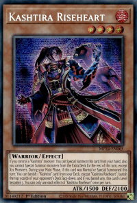 Kashtira Riseheart - 25th Anniversary Tin: Dueling Mirrors  #MP24-EN065 - Prismatic Secret Rare YuGiOh Trading Card
