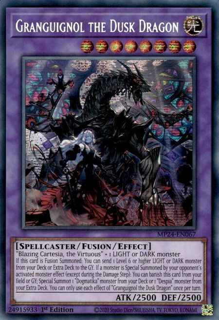 Granguignol the Dusk Dragon - 25th Anniversary Tin: Dueling Mirrors YuGiOh trading card