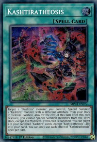 Kashtiratheosis - 25th Anniversary Tin: Dueling Mirrors  #MP24-EN072 - Prismatic Secret Rare YuGiOh Trading Card