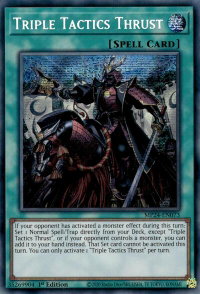 Triple Tactics Thrust - 25th Anniversary Tin: Dueling Mirrors  #MP24-EN073 - Prismatic Secret Rare YuGiOh Trading Card