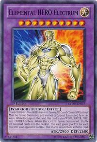 Elemental HERO Electrum - Ra Yellow Mega Pack (RYMP) #RYMP-EN017 - Common / Short Print YuGiOh Trading Card