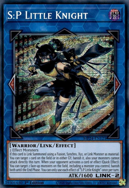 S:P Little Knight - 25th Anniversary Tin: Dueling Mirrors YuGiOh trading card