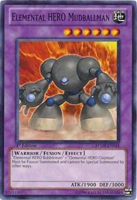 Elemental HERO Mudballman - Ra Yellow Mega Pack (RYMP) #RYMP-EN018 - Common / Short Print YuGiOh Trading Card