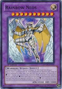 Rainbow Neos trading card from Ra Yellow Mega Pack Rainbow Neos - Ra Yellow Mega Pack YuGiOh trading card