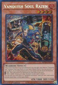 Vanquish Soul Razen - 25th Anniversary Tin: Dueling Mirrors  #MP24-EN139 - Prismatic Secret Rare YuGiOh Trading Card