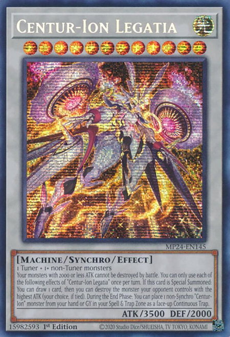 Centur-Ion Legatia - 25th Anniversary Tin: Dueling Mirrors YuGiOh trading card