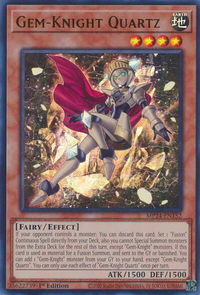 Gem-Knight Quartz - 25th Anniversary Tin: Dueling Mirrors  #MP24-EN152 - Ultra Rare YuGiOh Trading Card