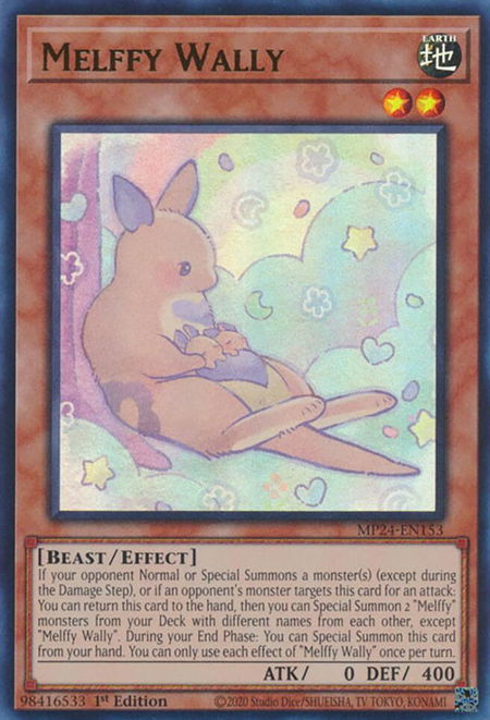 Melffy Wally - 25th Anniversary Tin: Dueling Mirrors YuGiOh trading card