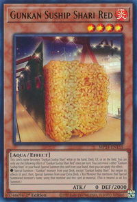 Gunkan Suship Shari Red - 25th Anniversary Tin: Dueling Mirrors  #MP24-EN155 - Ultra Rare YuGiOh Trading Card