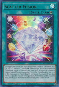 Scatter Fusion - 25th Anniversary Tin: Dueling Mirrors  #MP24-EN161 - Ultra Rare YuGiOh Trading Card