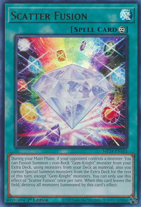 Scatter Fusion - 25th Anniversary Tin: Dueling Mirrors YuGiOh trading card