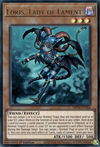 Loris, Lady of Lament - 25th Anniversary Tin: Dueling Mirrors  #MP24-EN164 - Ultra Rare YuGiOh Trading Card