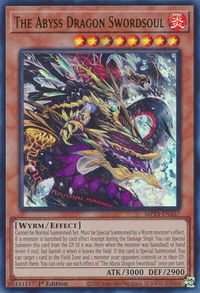 The Abyss Dragon Swordsoul - 25th Anniversary Tin: Dueling Mirrors  #MP24-EN167 - Ultra Rare YuGiOh Trading Card