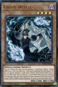 Chaos Witch - 25th Anniversary Tin: Dueling Mirrors  #MP24-EN169 - Ultra Rare YuGiOh Trading Card