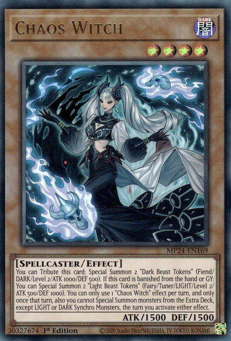 Chaos Witch - 25th Anniversary Tin: Dueling Mirrors YuGiOh trading card