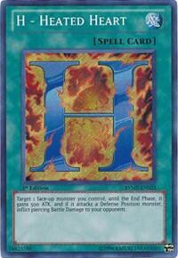 H - Heated Heart - Ra Yellow Mega Pack (RYMP) #RYMP-EN023 - Secret Rare YuGiOh Trading Card