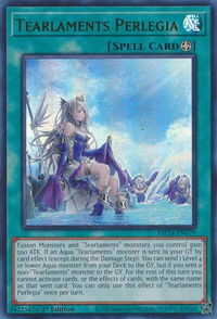 Tearlaments Perlegia - 25th Anniversary Tin: Dueling Mirrors  #MP24-EN179 - Ultra Rare YuGiOh Trading Card