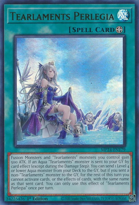 Tearlaments Perlegia - 25th Anniversary Tin: Dueling Mirrors YuGiOh trading card